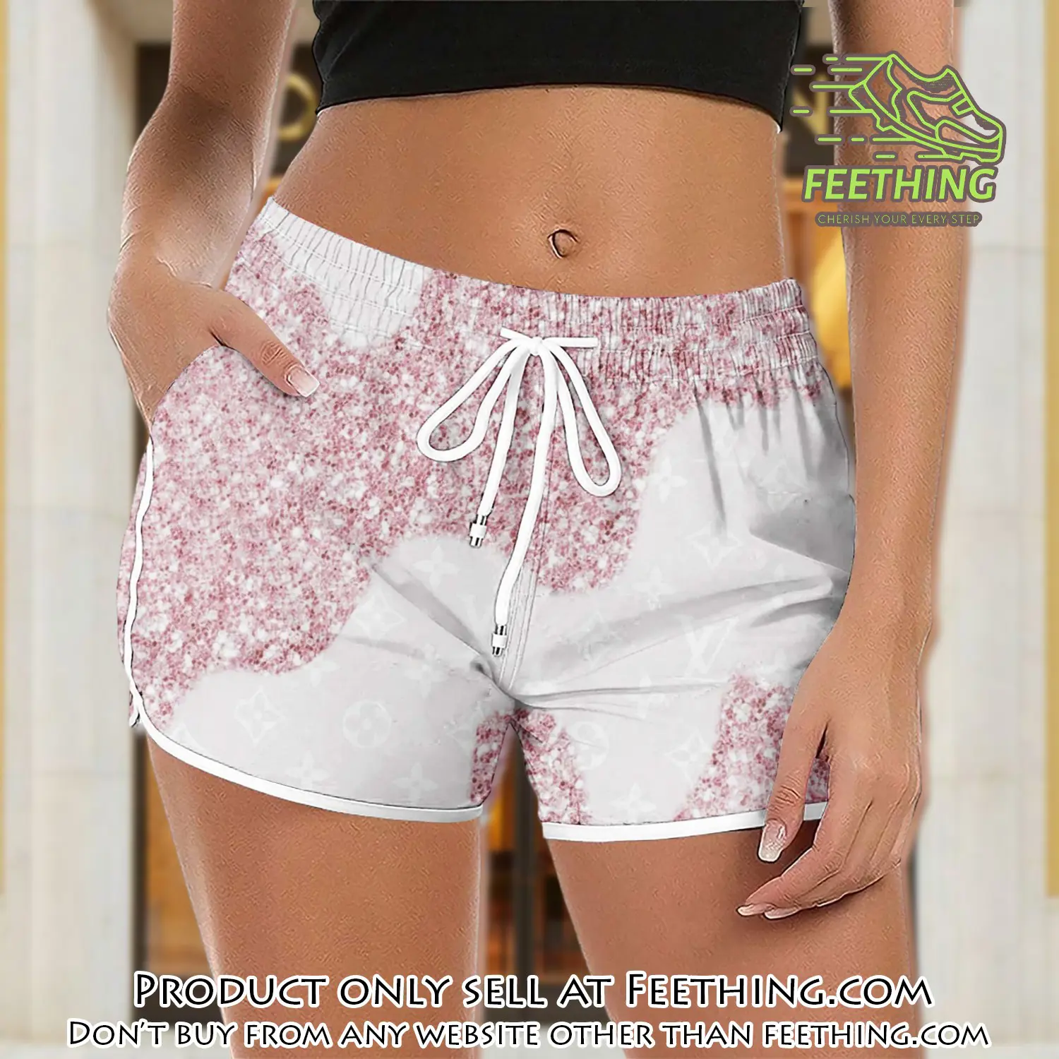 Limited edition lv women shorts lady beach shorts wms1029 ft5930716
